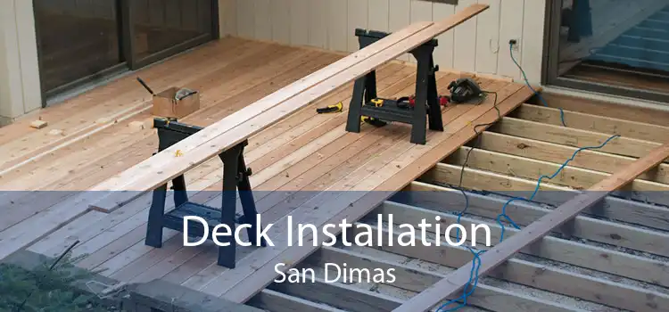 Deck Installation San Dimas