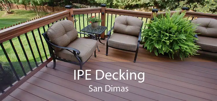 IPE Decking San Dimas