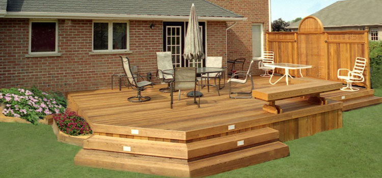 Cedar Composite Decking in San Dimas, CA