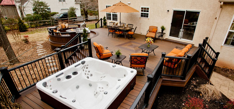 Creative Custom Decks Design in San Dimas, CA