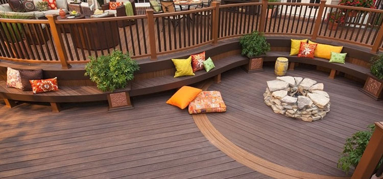 Gray TREX Decking in San Dimas, CA